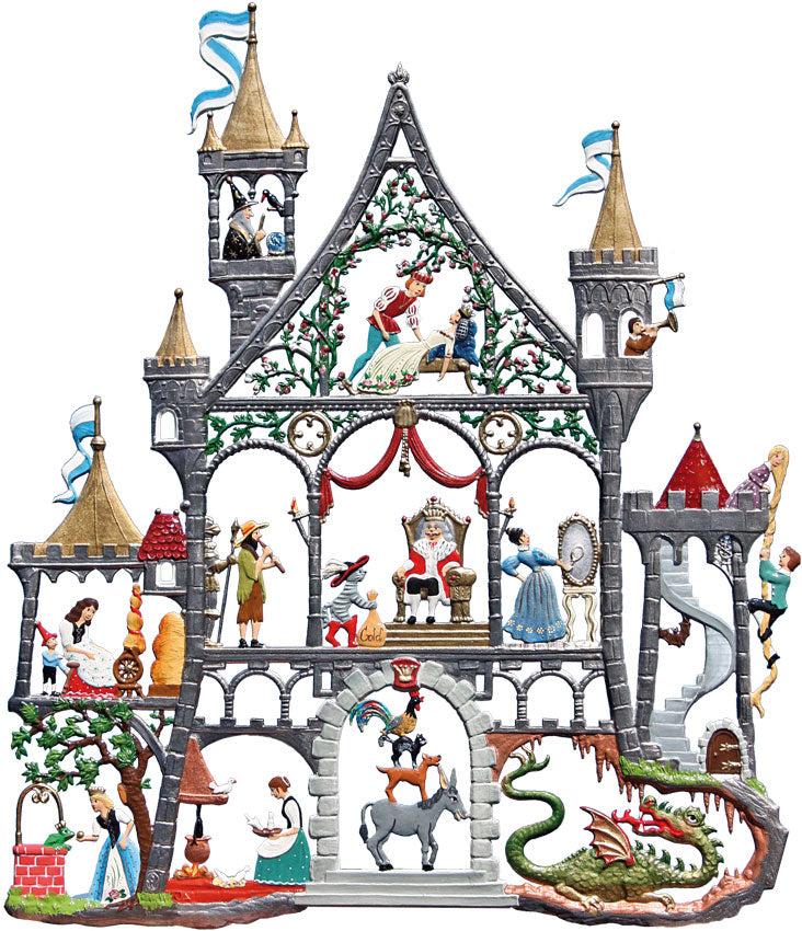 Märchenschloß Zinnfigur von Wilhelm Schweizer