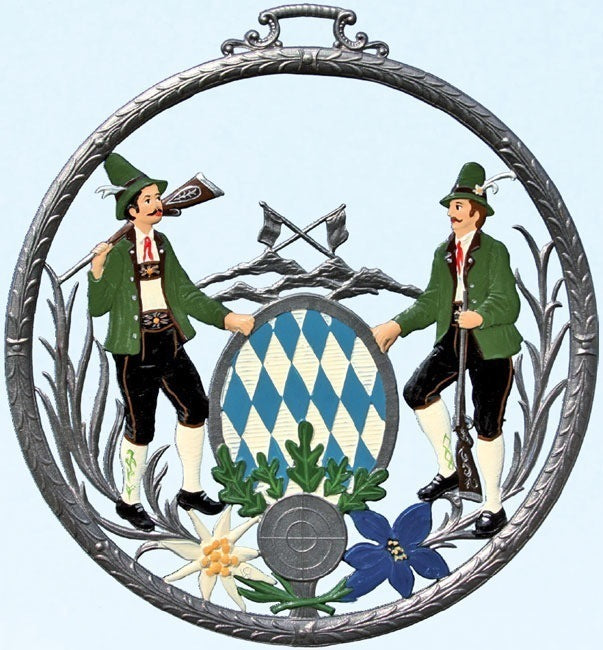 Schützentafel Zinnfigur von Wilhelm Schweizer